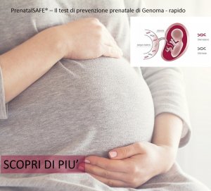 PrenatalSAFE® – Il test di prevenzione prenatale di Genoma - BANNER